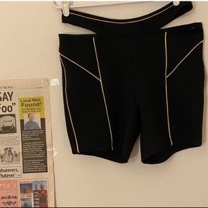 I.AM.GIA Thong Biker Shorts